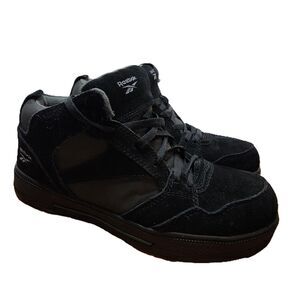 Reebok Dayod Composite Toe Work Sneakers Men’s 8 / Women’s 10 – Black High Top